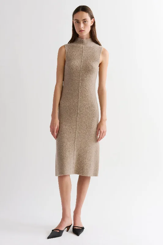 Fashionable Items CASHMERE BOUCLE DRESS