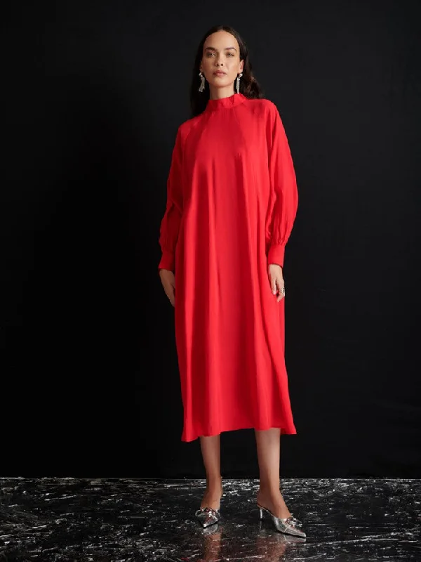 Lazy Style Ayla Oversized Midi Dress