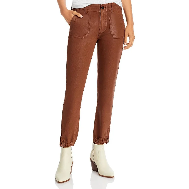 Youthful Street Fashion Mayslie Womens Denim Coated Jogger Jeans
