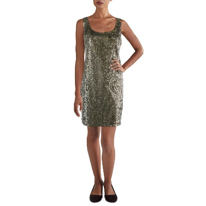 Classic And Versatile Lauren Ralph Lauren Womens Sequined Mini Cocktail And Party Dress Classic And Versatile Lauren Ralph Lauren Womens Sequined Mini Cocktail And Party Dress