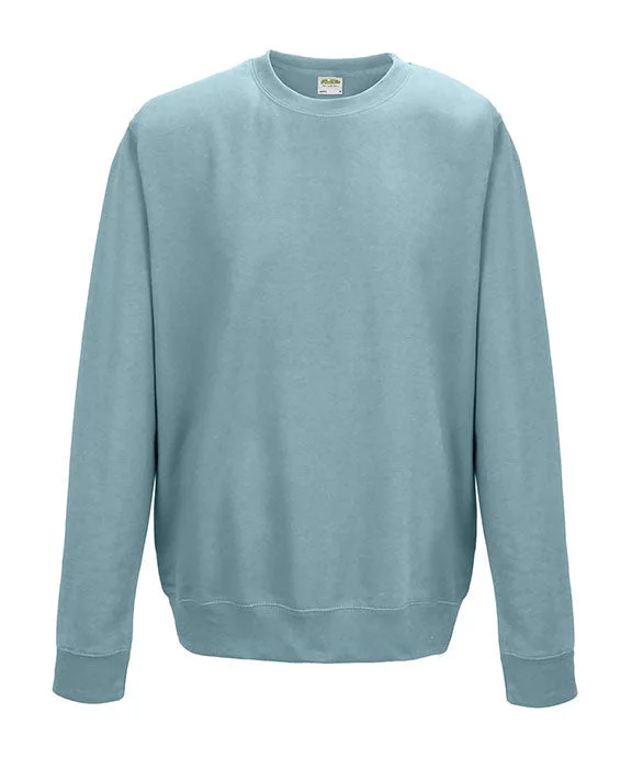 Tropical Style JHA030 - Just Hoods By AWDis Adult Midweight College Crewneck Sweatshirt | Sky Blue Tropical Style JHA030 - Just Hoods By AWDis Adult Midweight College Crewneck Sweatshirt | Sky Blue