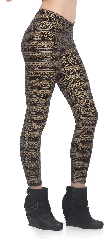 Warm Wear Eclipse Tribal Legging