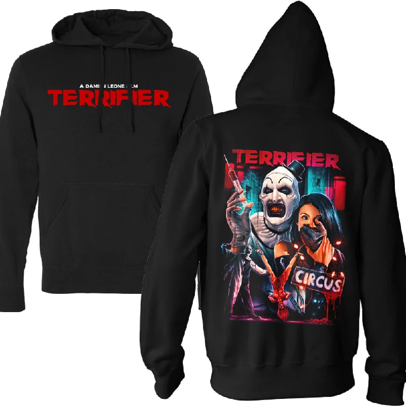 Cozy Sweaters Terrifier Circus Pullover Hoodie