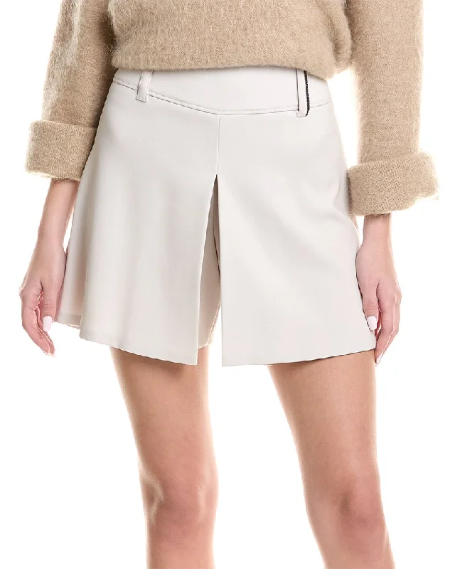 Classic And Versatile Brunello Cucinelli Wool-Blend Short