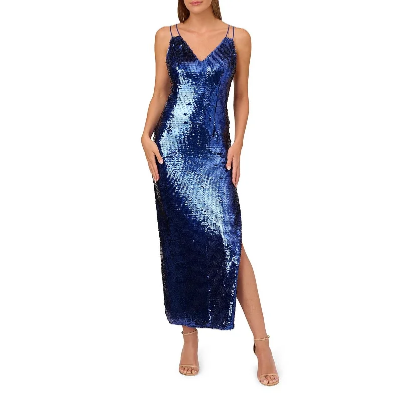 Fashion Pioneer Liv Foster Womens Sequined Long Cocktail And Party Dress