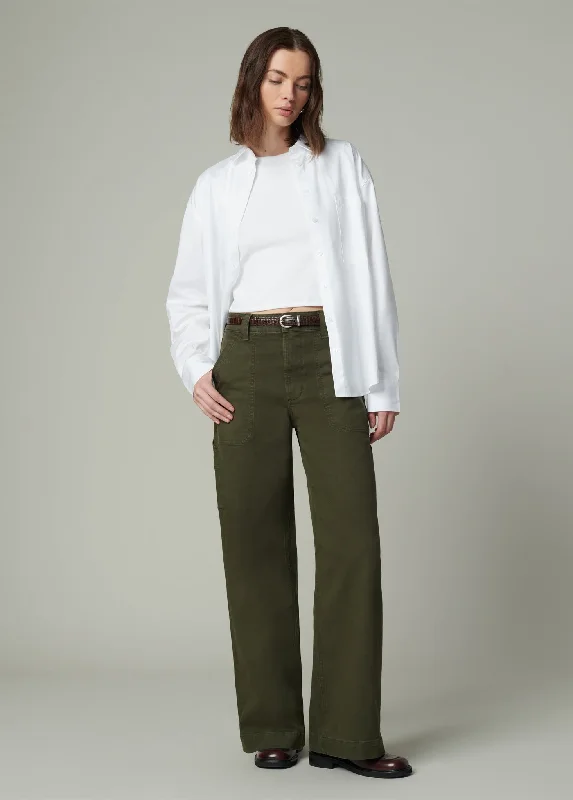 Exquisite Craftsmanship THE CHLOE UTILITY WIDE LEG
