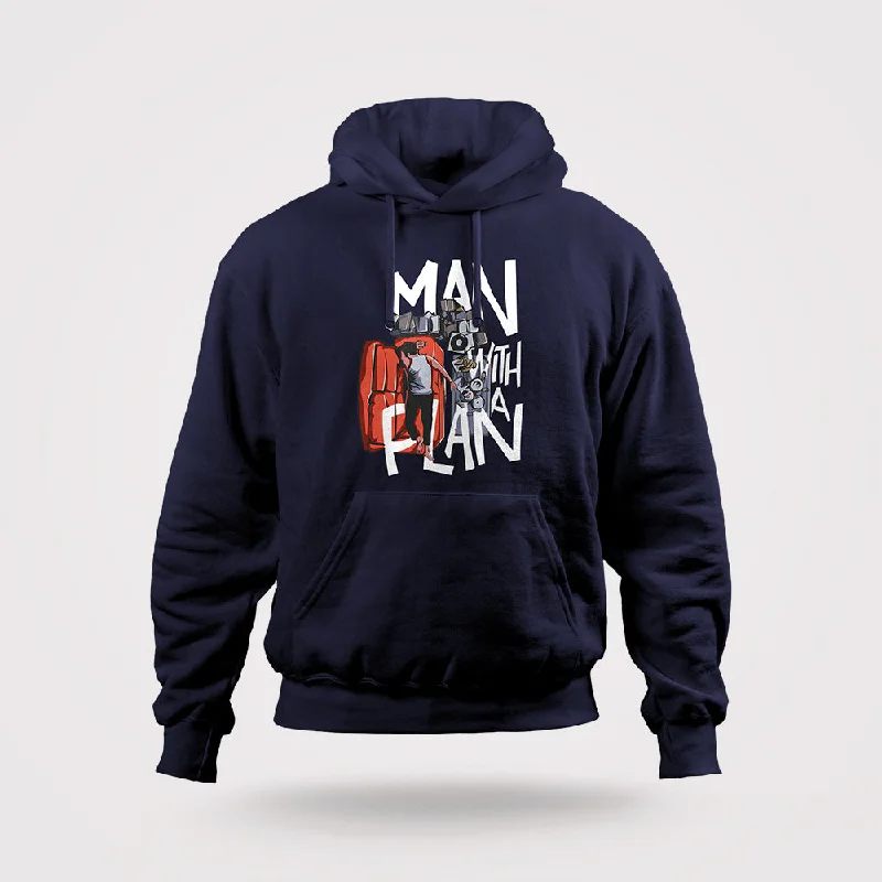 Customized Version Man With A Plan Hoodie