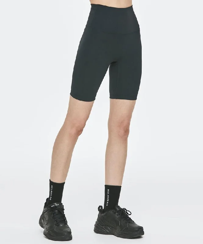 Unique Design Muse Biker Shorts - Black