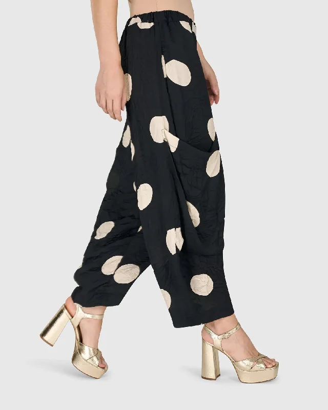 Elegant Comfort Party Pants, Circles