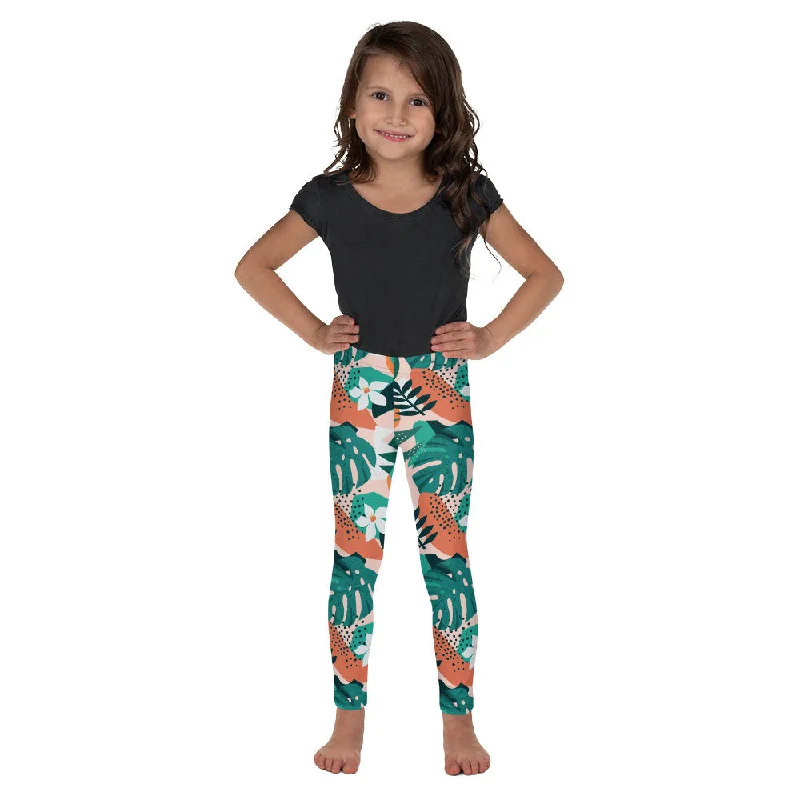 European Plan Contemporary Tropical Kid's Leggings