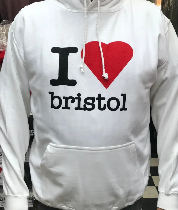 Versatile Items i love bristol hoodie
