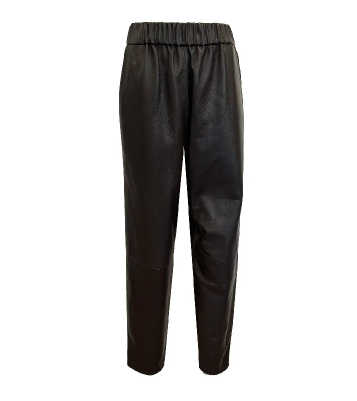 Minimal Style DUSAN Carrot Leather Pants +Colors