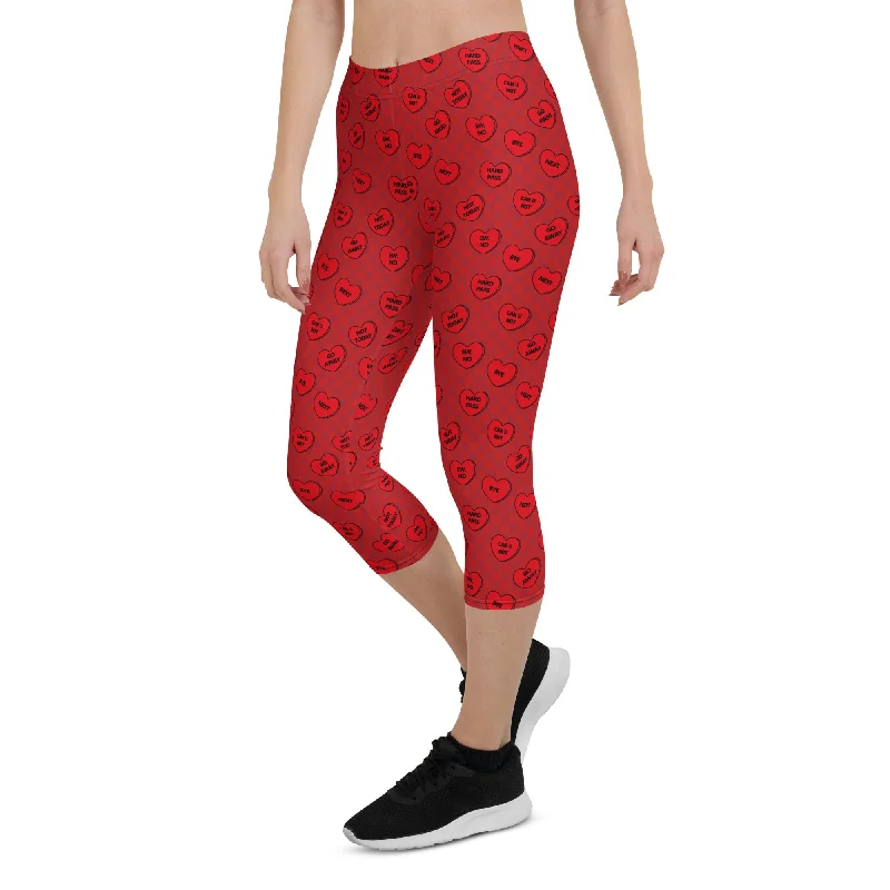 Perfect Tailoring Sassy Hearts Capris