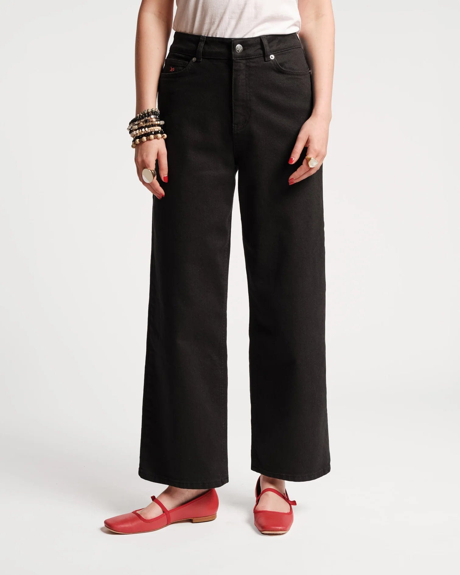 Comfortable And Simple Frances Valentine Ace Jean Black