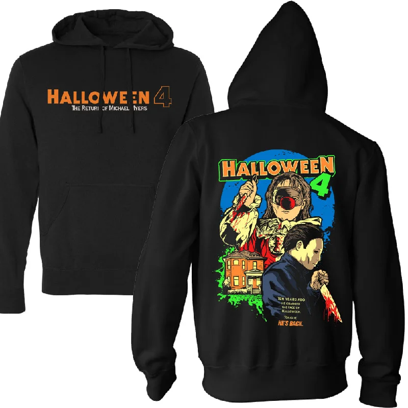 Unique Fashion Halloween 4 Back To Haddonfield Pullover Hoodie