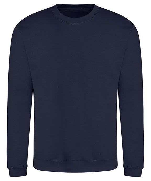 Design Trend JHY030 - Just Hoods By AWDis Youth Crewneck Sweatshirt | Oxford Navy