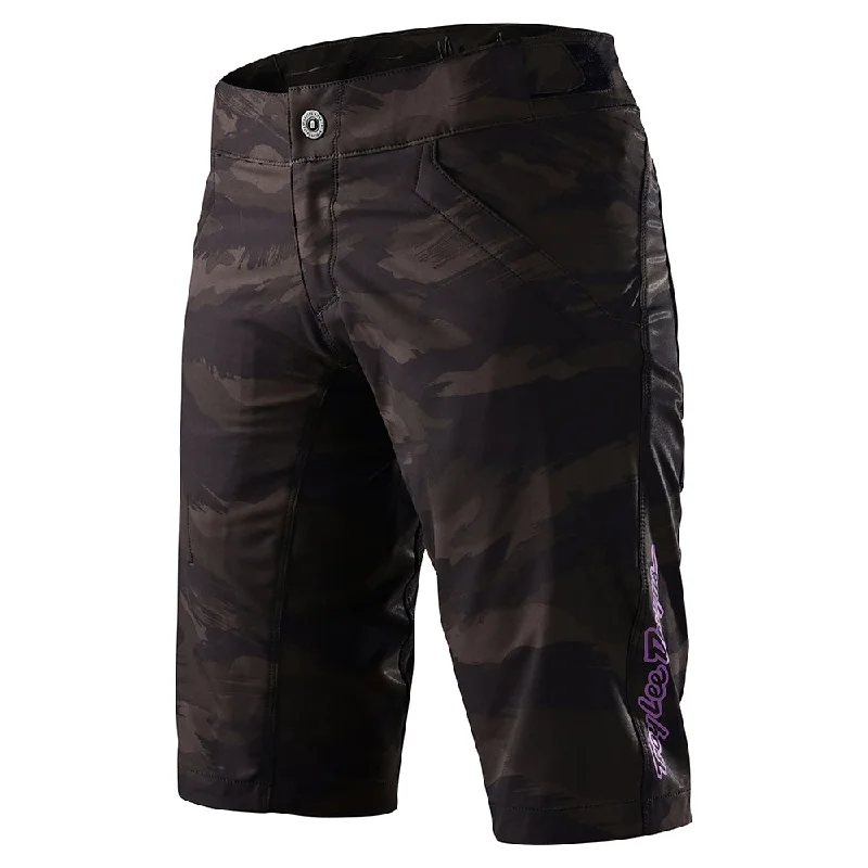 Fresh And Elegant Womens Mischief Short No Liner Brushed Camo Army