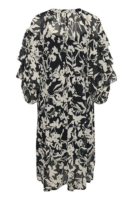 Retro Woolen Jacket Part Two Nasreen Black Poetic Dress