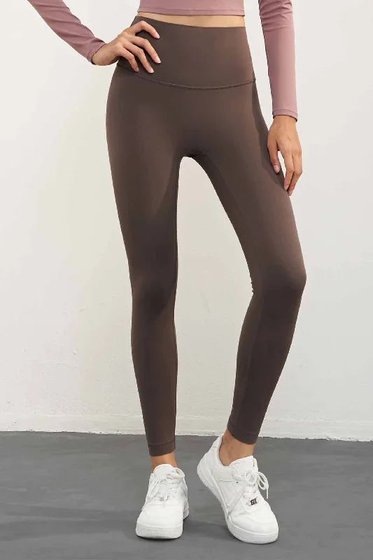 All-Day Comfort CK1611-Nuls plus thick fleecy nude Yoga pants Women's high-waisted seamless anti-embarrassment leggings with hip lift and leg length fitness pants