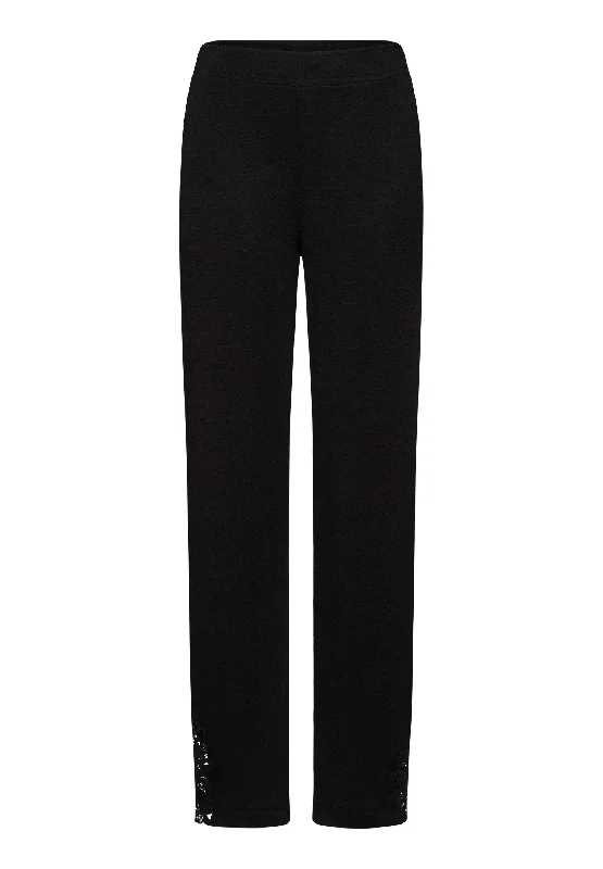 Everyday Comfort Marlene Wool Blend Pants | Black 78873-018