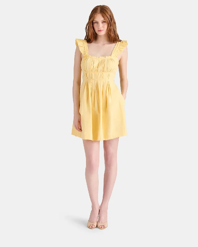 Soft Textures HARMONY DRESS YELLOW