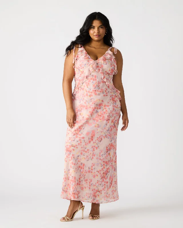 Casual Chic ADALINA DRESS FLORAL LAVENDER