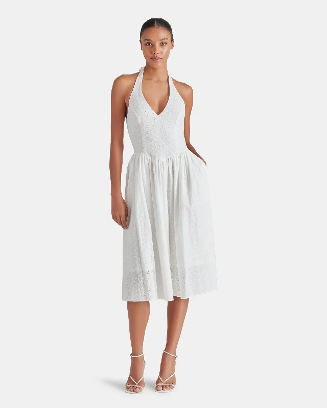 Cozy Outfit RESSI DRESS WHITE